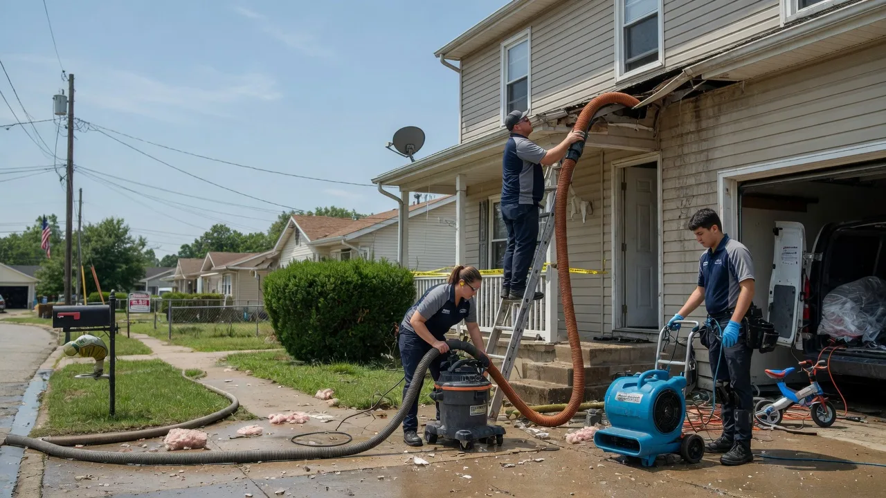 Water Damage Restoration in Zanesville, IN near me